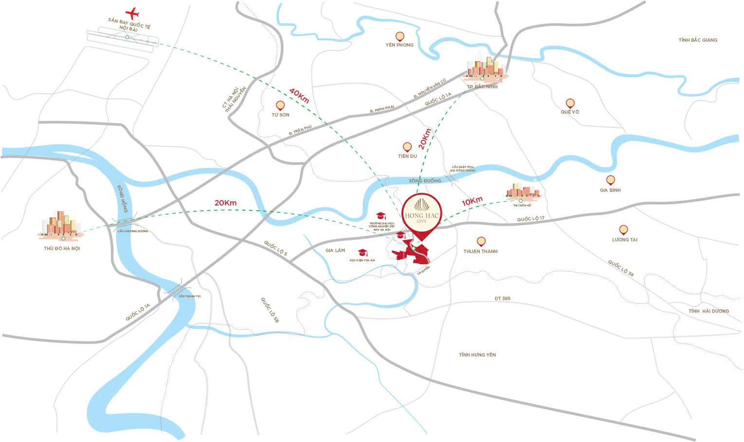 Khu đô thị Hồng Hạc City Phú Mỹ Hưng Bắc Ninh