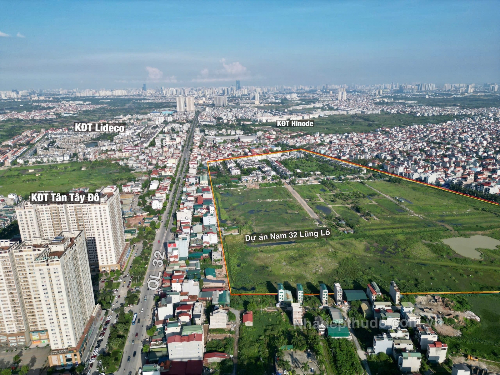 Dự án Nam đường 32 khu đô thị Westpoint