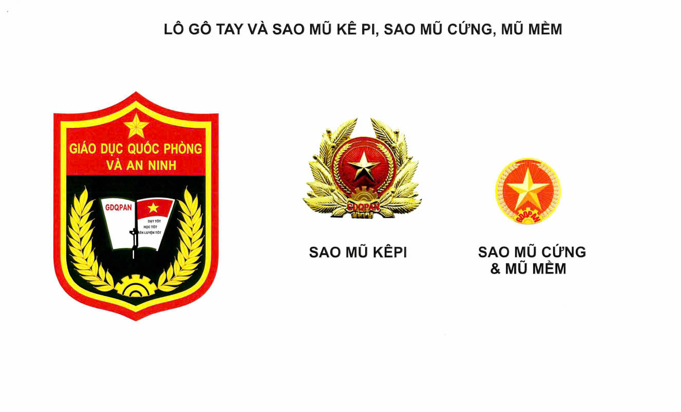 phù hiệu giáo dục quốc phòng và an ninh