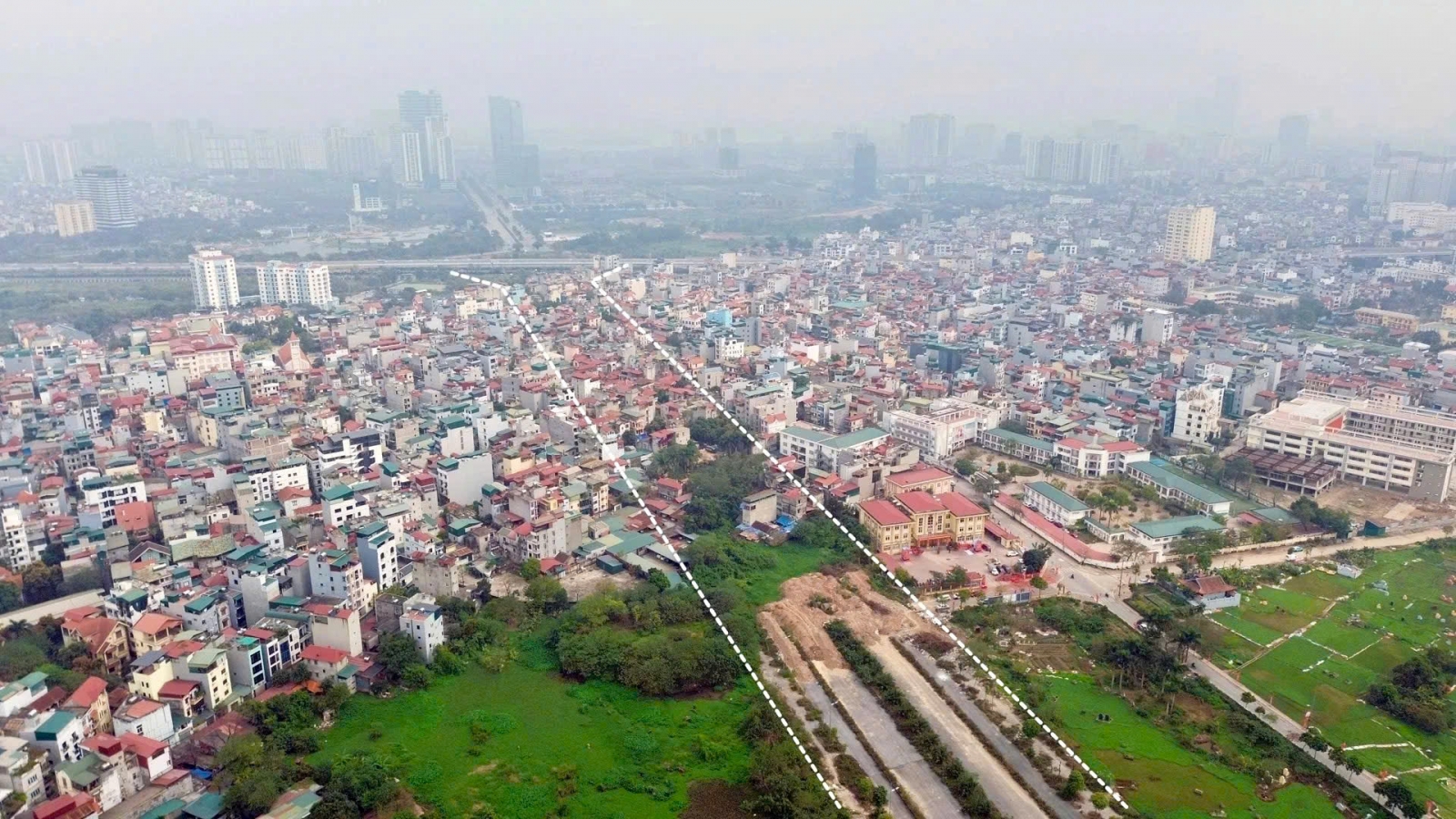 đường Tây Thăng Long tiến độ