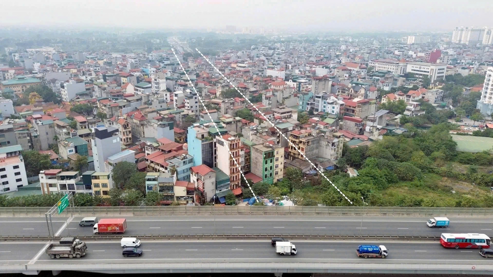 Tiến độ đường Tây Thăng Long