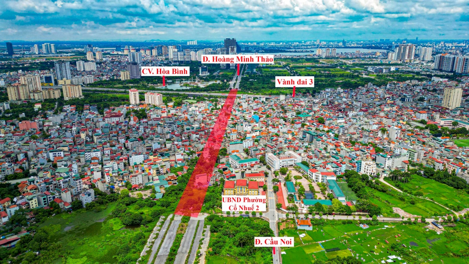 Dự án hầm chui tại nút giao Tây Thăng Long - Vành đai 3