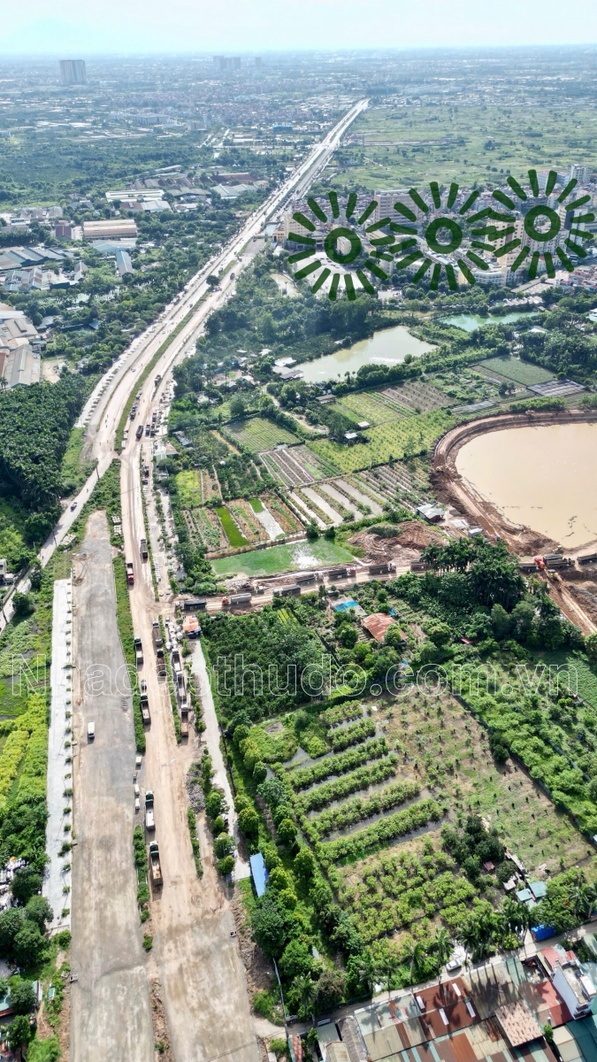 Tiến độ đường Tây Thăng Long tháng 6/2026 đường Văn Tiến Dũng