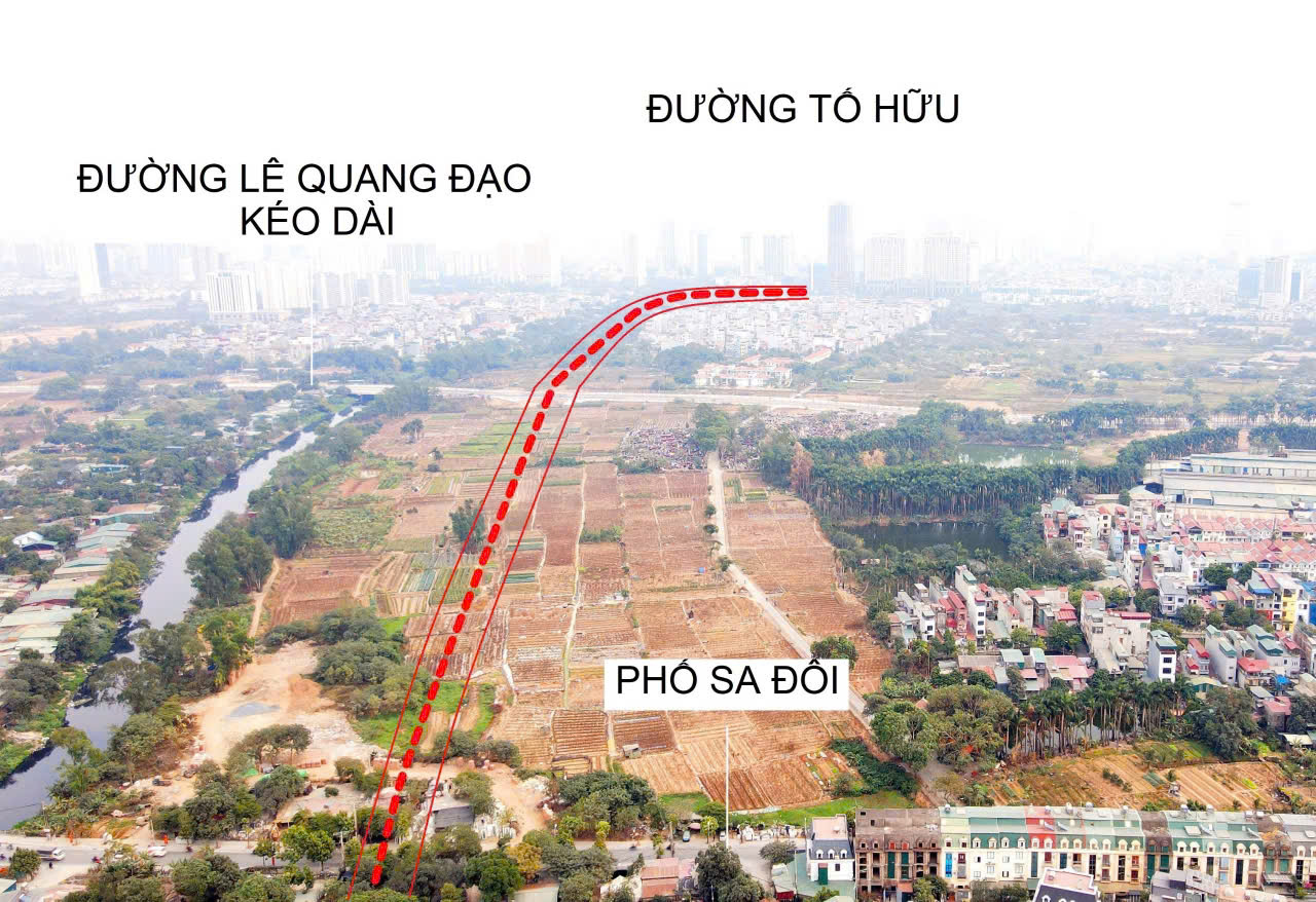 Tiến độ Đường Vũ Trọng Khánh kéo dài 