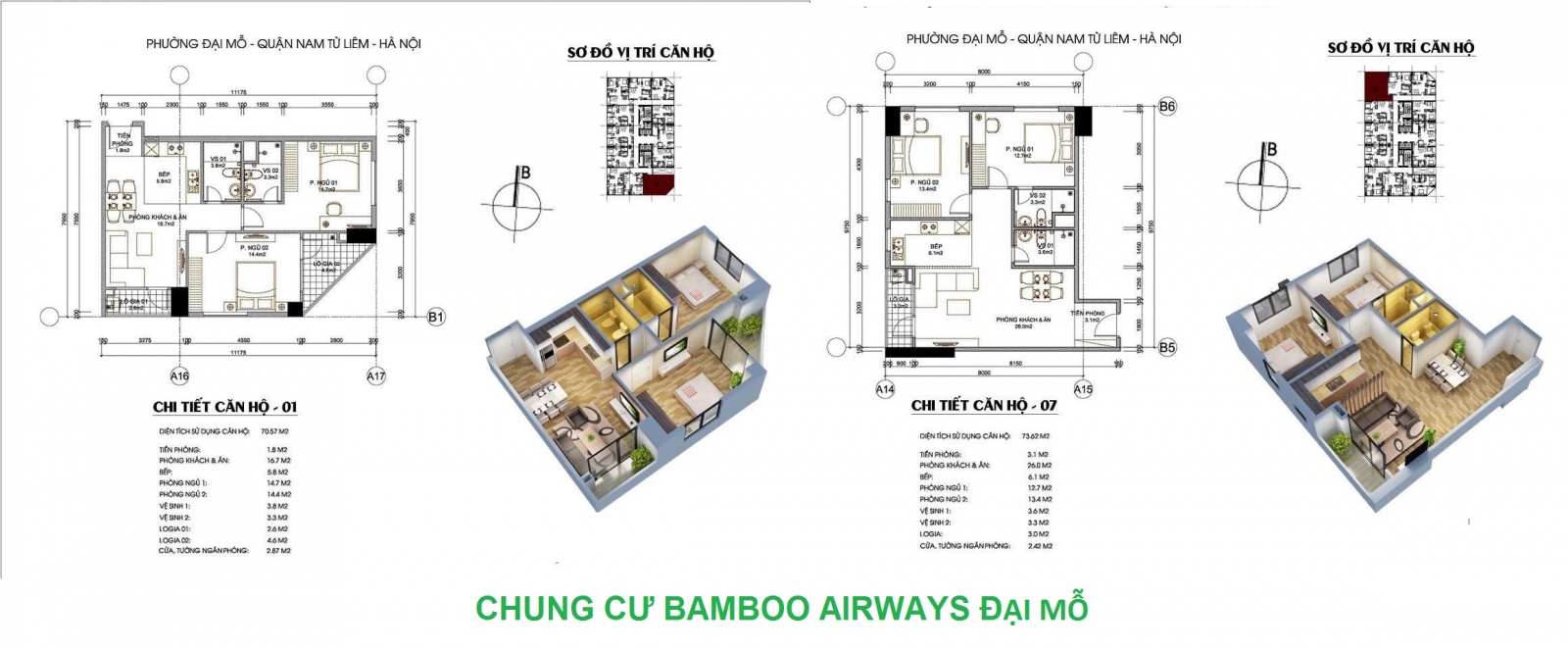 chung cư Bamboo airways đại mỗ