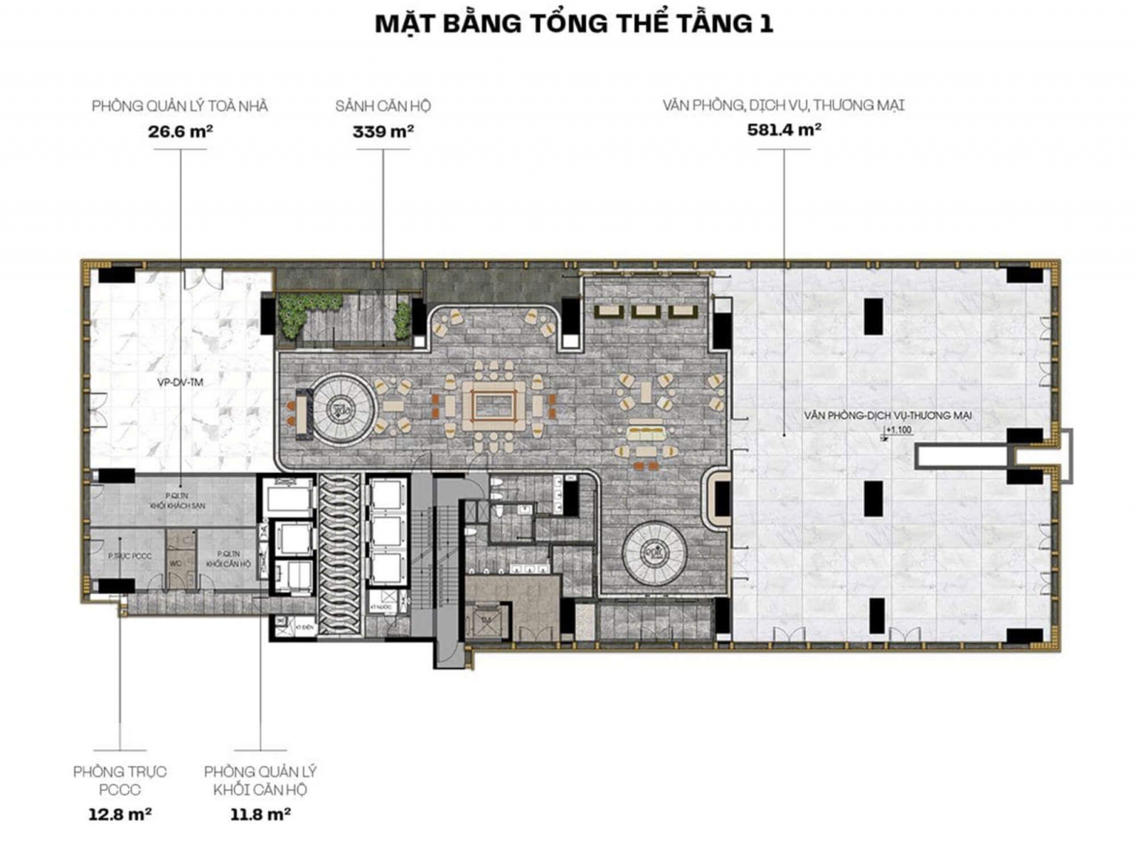 Mặt Bằng Chung cư Epic tower 19 Duy Tân 