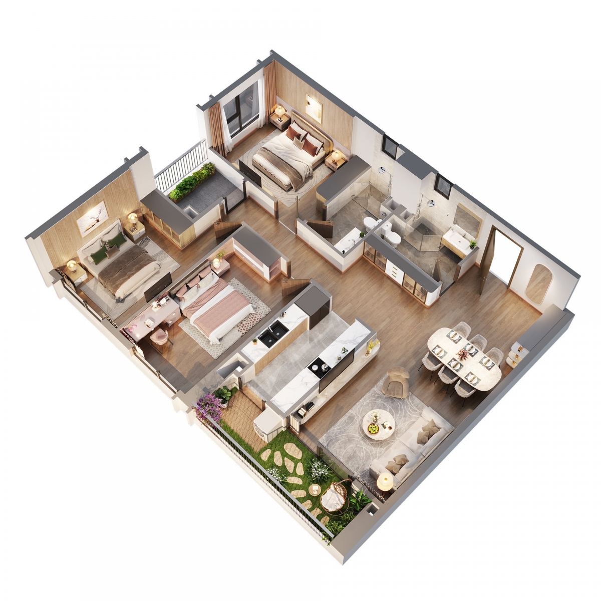 Chung cư Hinode Royal Park (The Wisteria Hoài Đức)