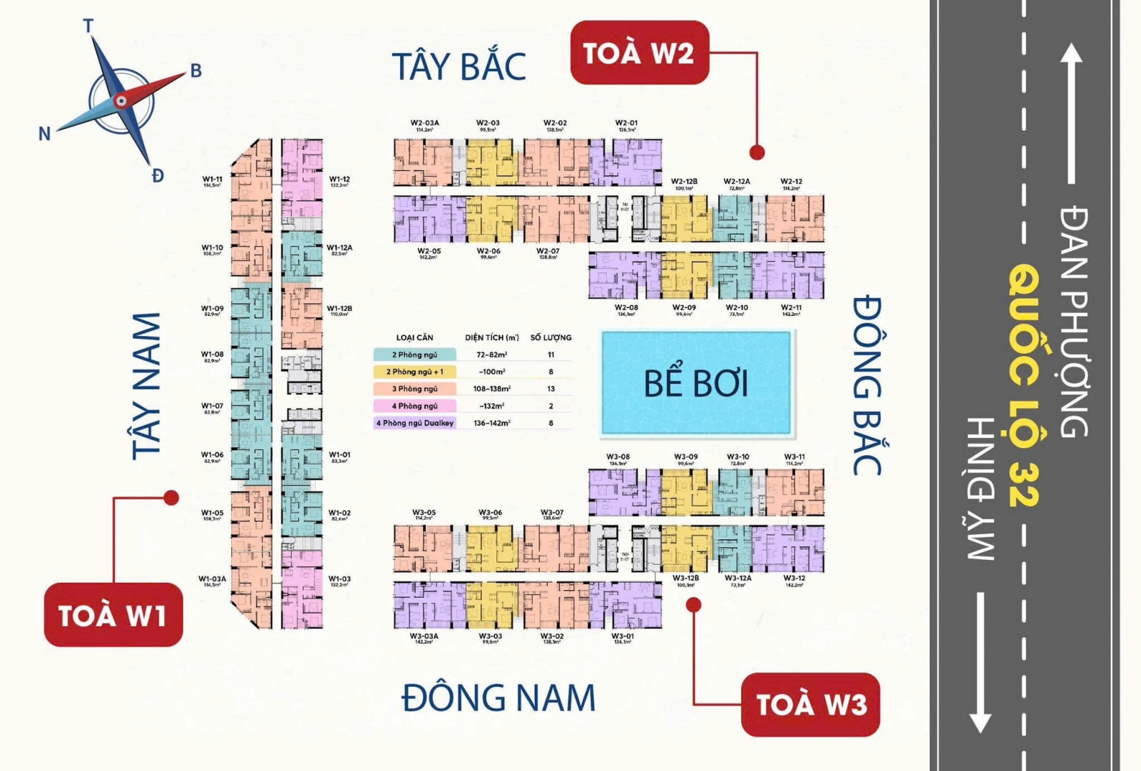 mặt bằng chung cư hinode royal park