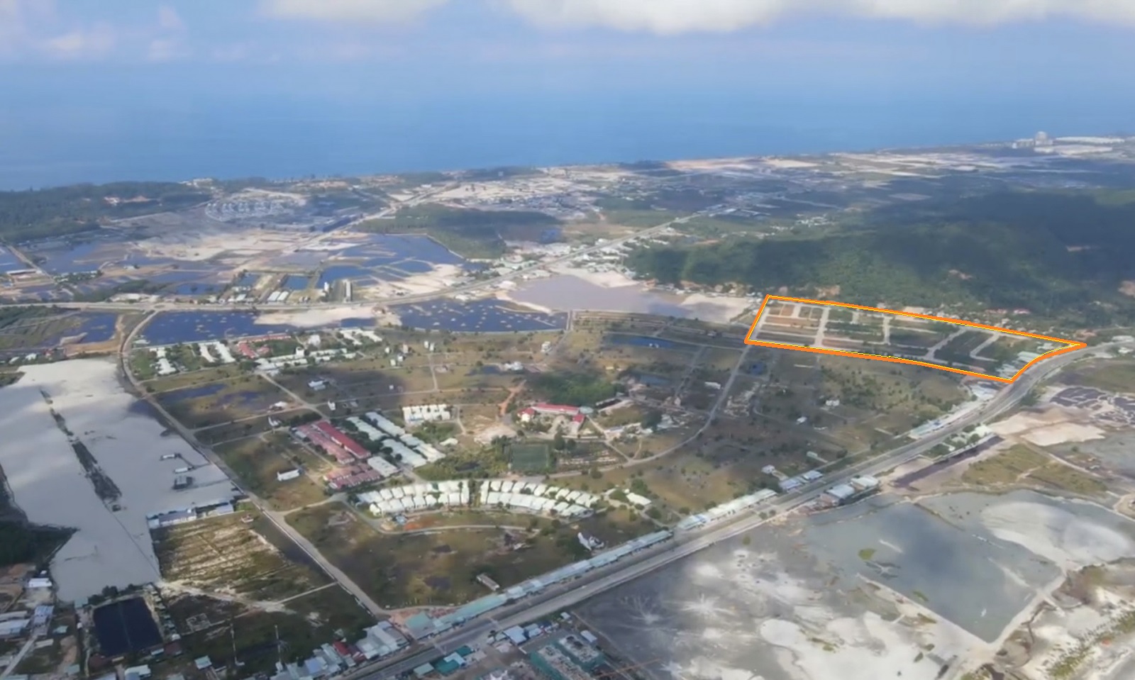 vị trí Khu nhà gia đình Suối Lớn Vùng 5 Hải Quân