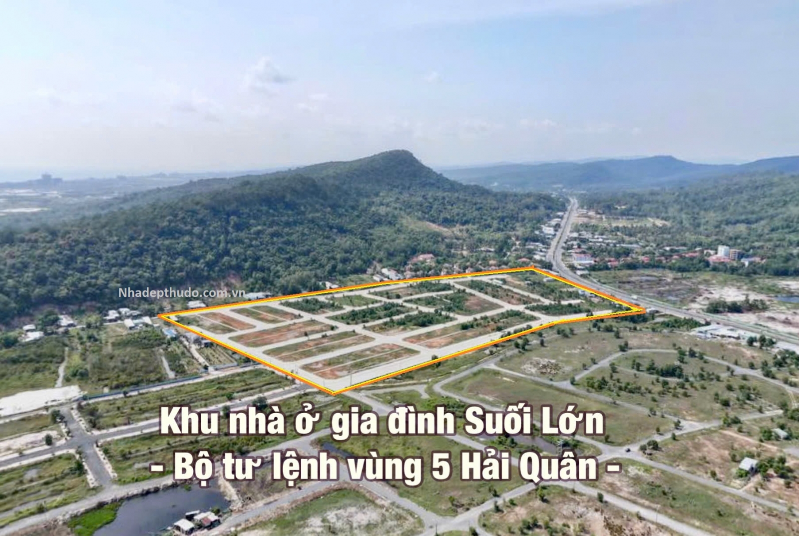 Khu nhà gia đình Suối Lớn Vùng 5 Hải Quân