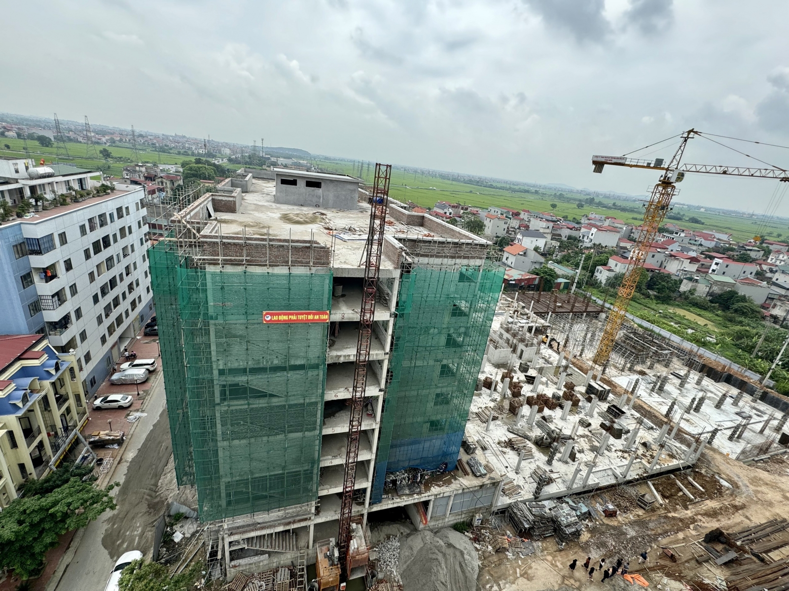 Tiến độ chung cư Sao Hồng ct3