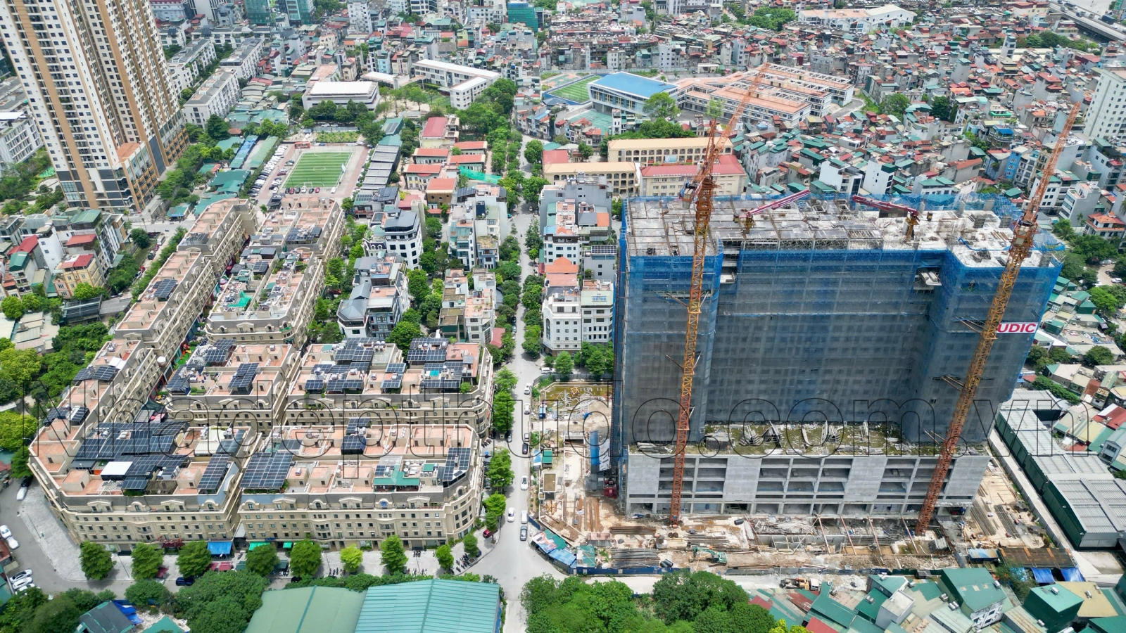 Tiến độ Nhà ở xã hội Hạ Đình UDic 214 Nguyễn Xiển mới nhất 2026