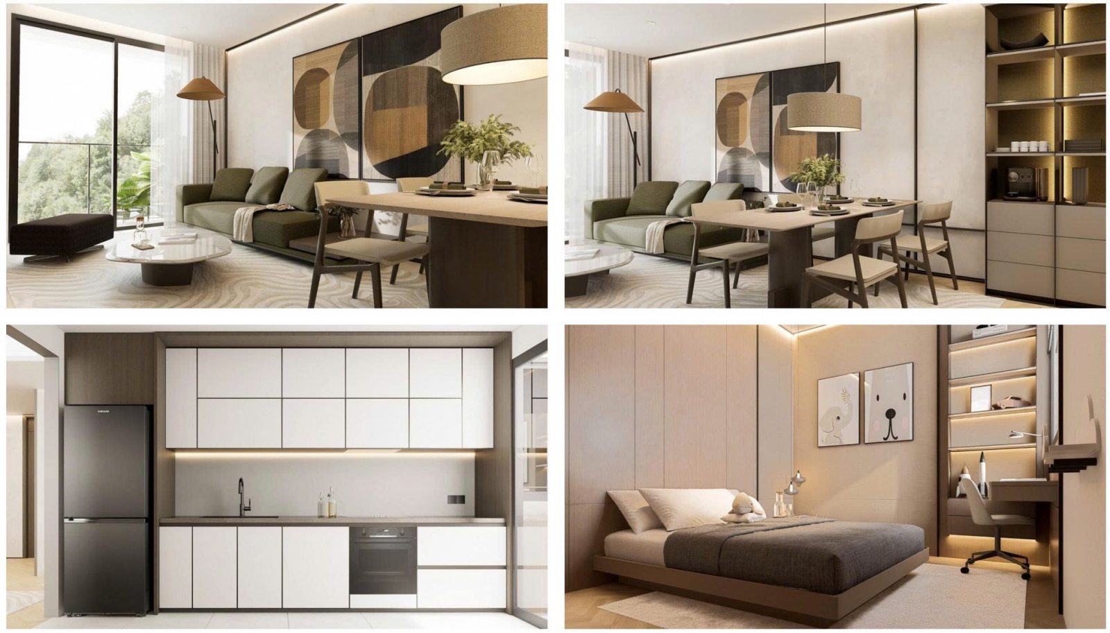 Căn hộ Taseco Giải Phóng 2 ngủ