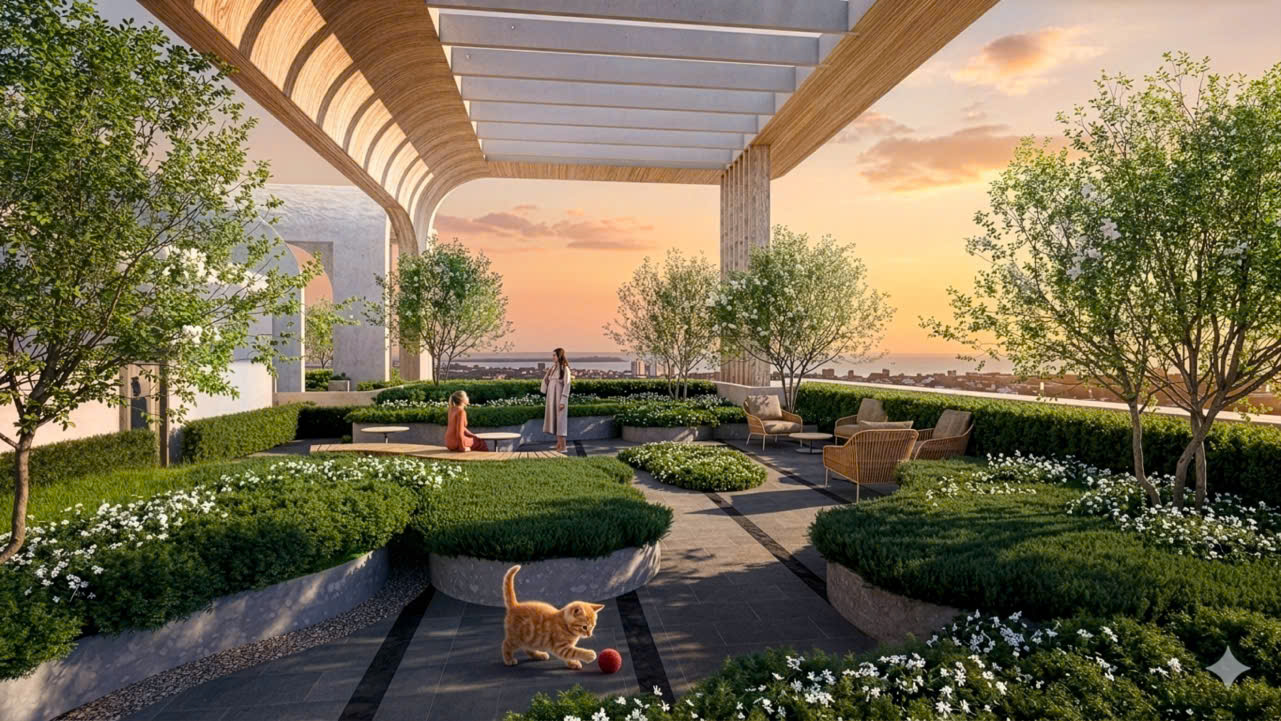 Tiện ích The Vista Văn La sky