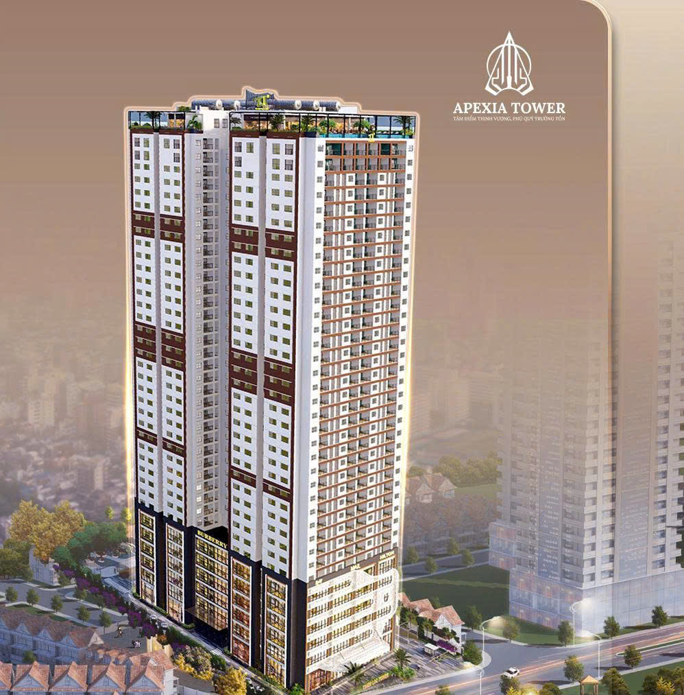 Phối cảnh chung cư Apexia Tower Phùng Khoang