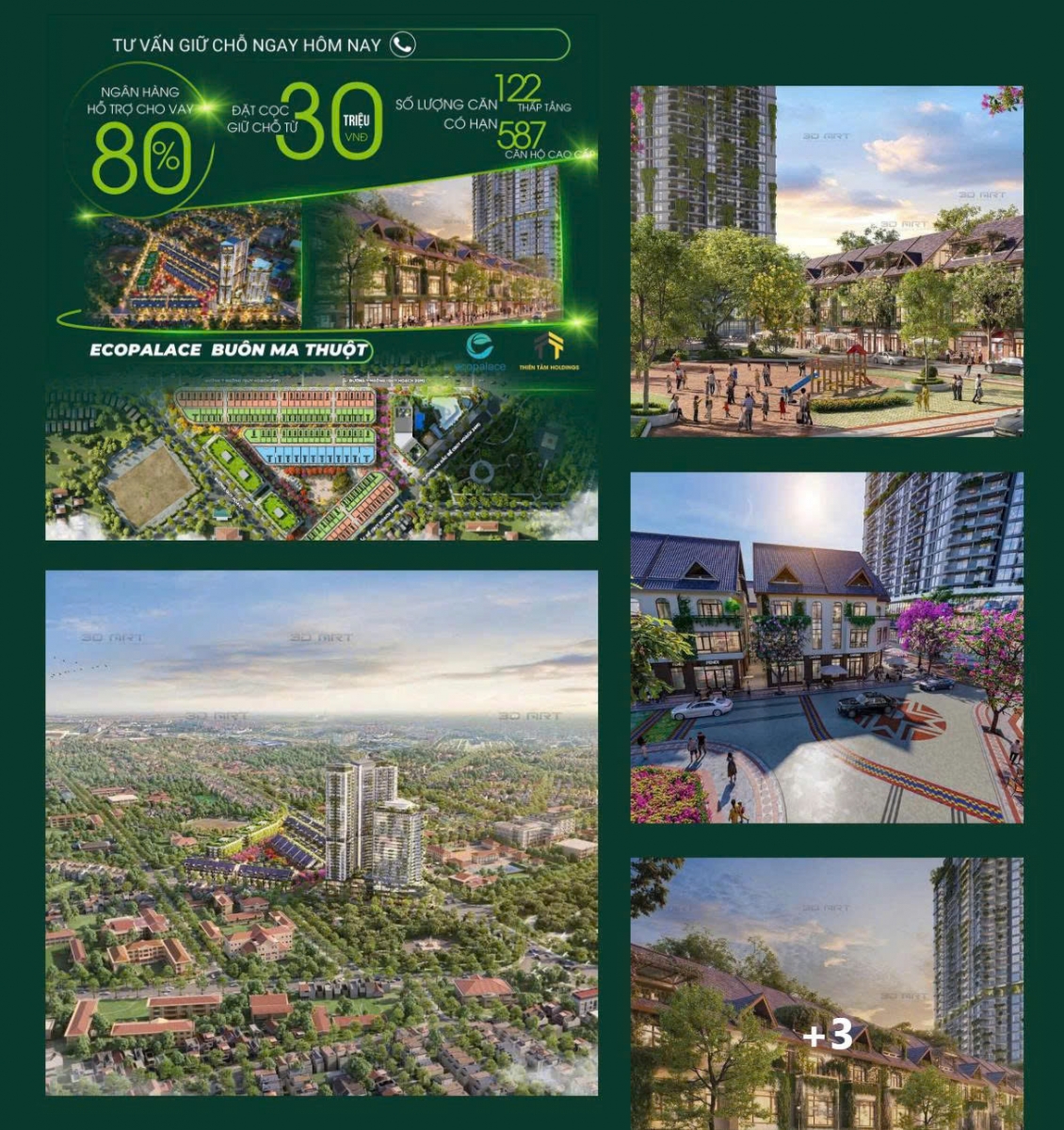 Giá bán Eco Palace Buôn Ma Thuột