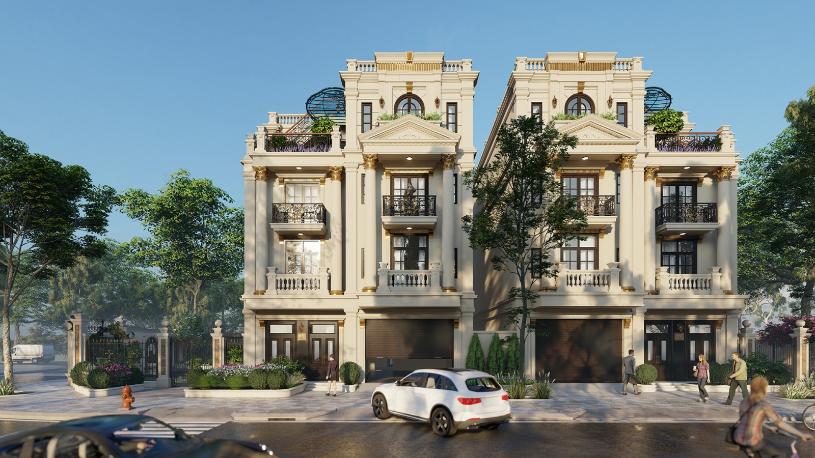 biệt thự sân golf Long Biên Him Lam Vĩnh Tuy