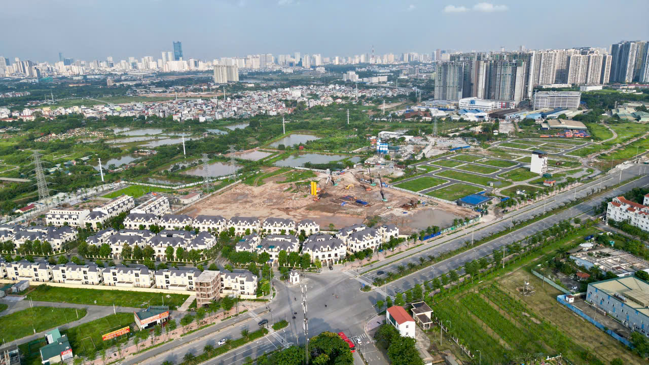 Tiến độ Metro Tower An Khánh c3 Sơn Đồng tháng 5/2026