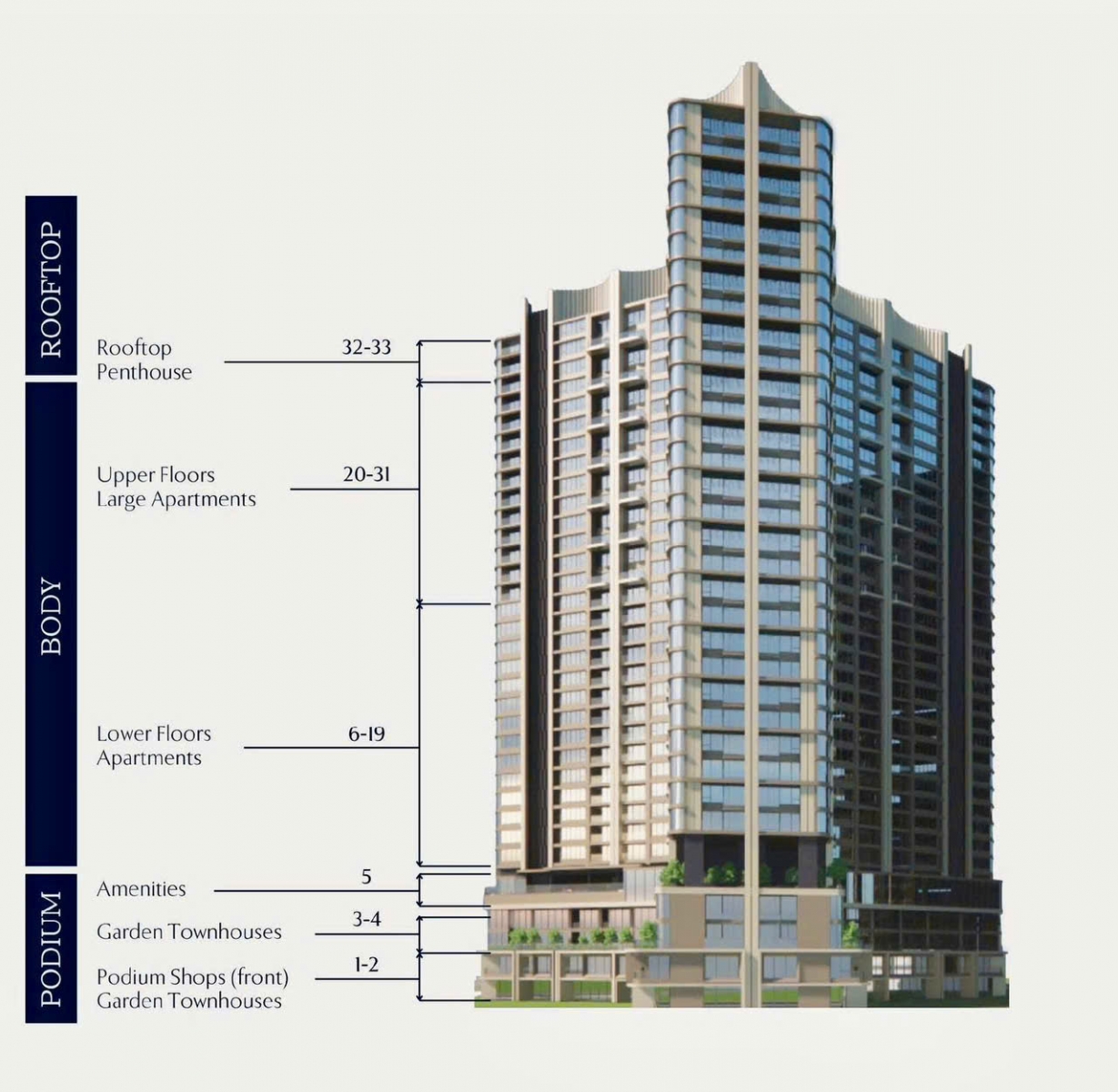 mặt bằng MIK Khai Sơn The Magnolia Private Residences