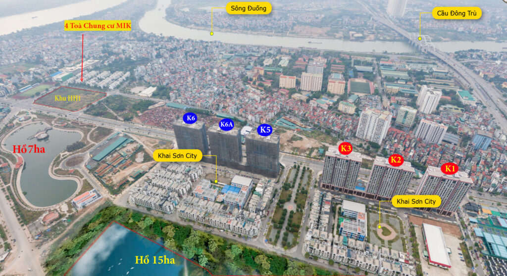 vị trí MIK Khai Sơn The Magnolia Private Residences