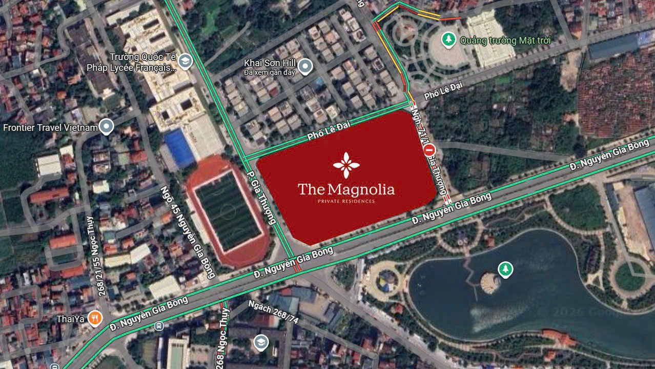 vị trí MIK Khai Sơn The Magnolia Private Residences