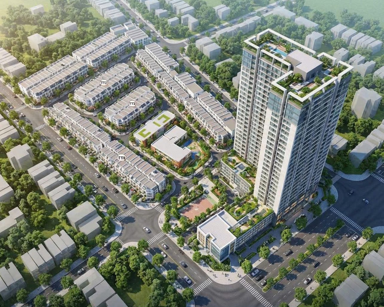 Phối cảnh Mipec Tố Hữu