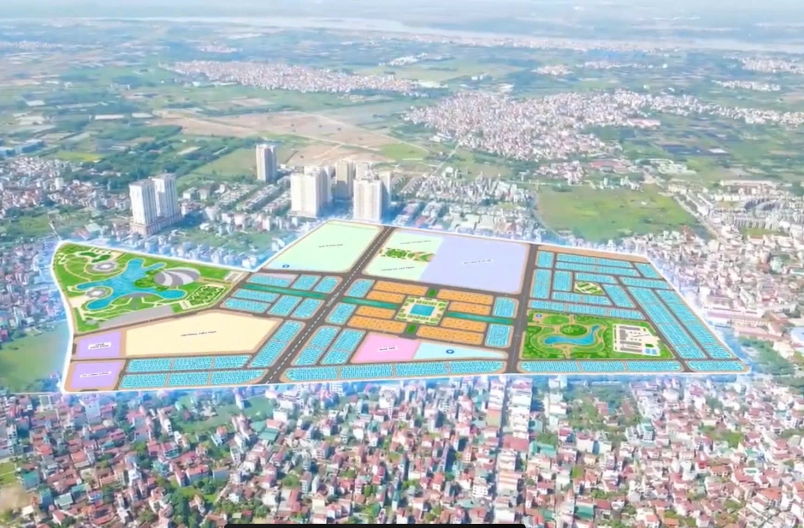 Mặt bằng Nam 32 Lũng Lô Hoài Đức giai đoạn 2