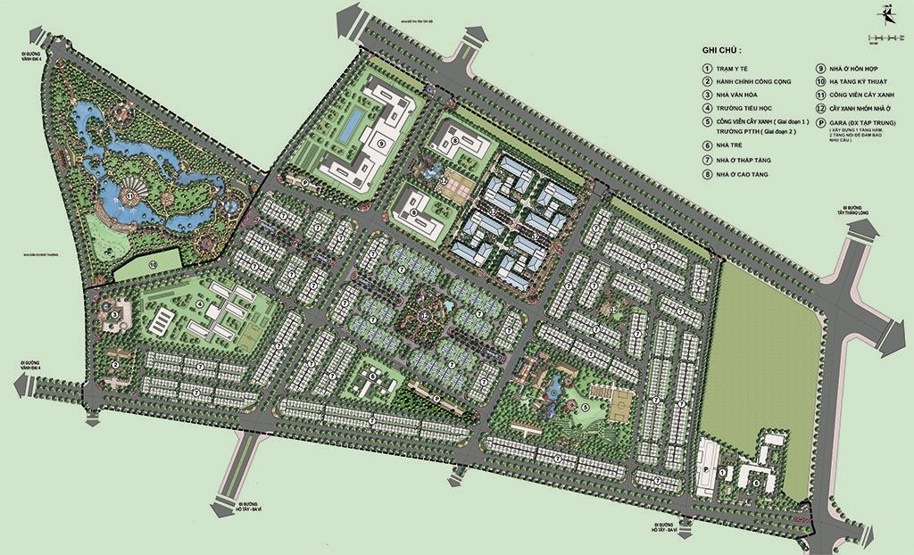 Mặt bằng Nam 32 Lũng Lô Hoài Đức giai đoạn 2