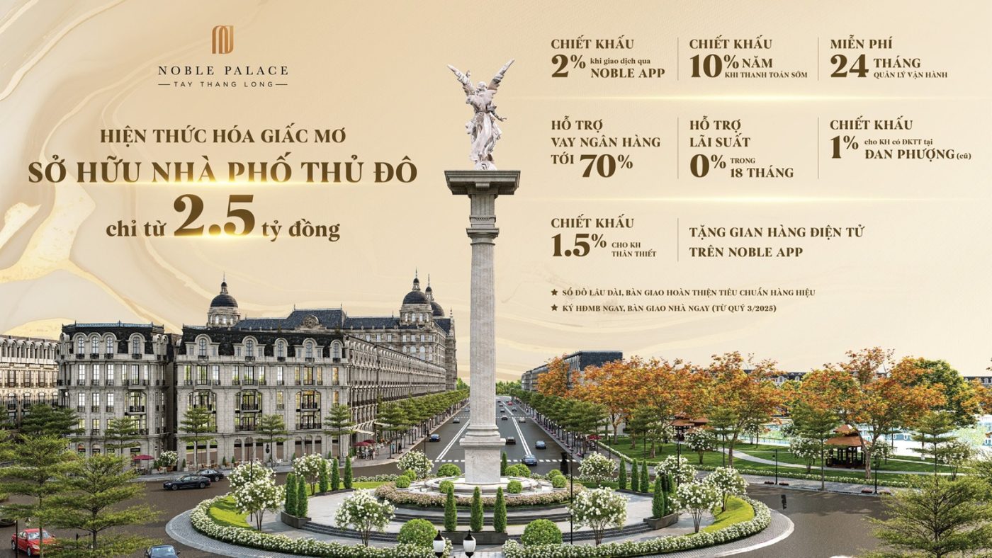 Dự án Noble Place Tây Thăng Long phối cảnh