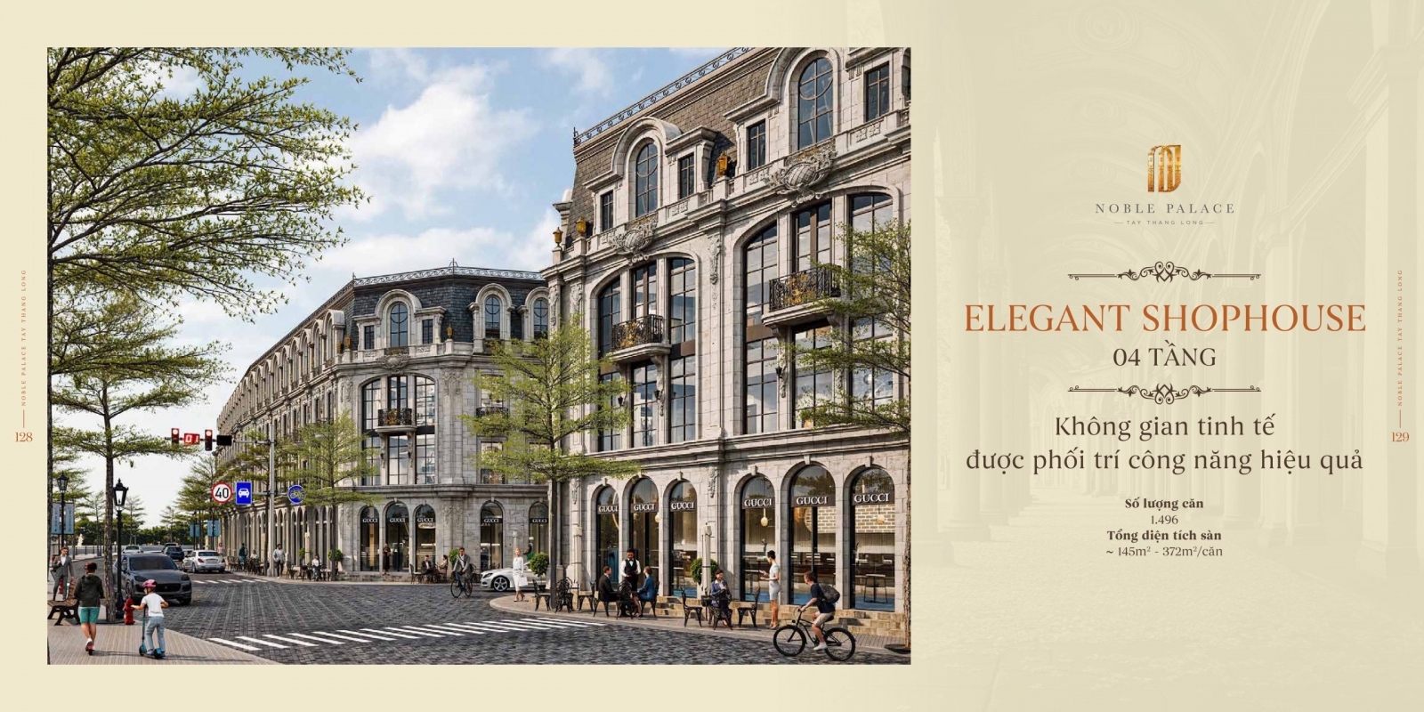 Dự án Noble Palace Tây Thăng Long shophouse