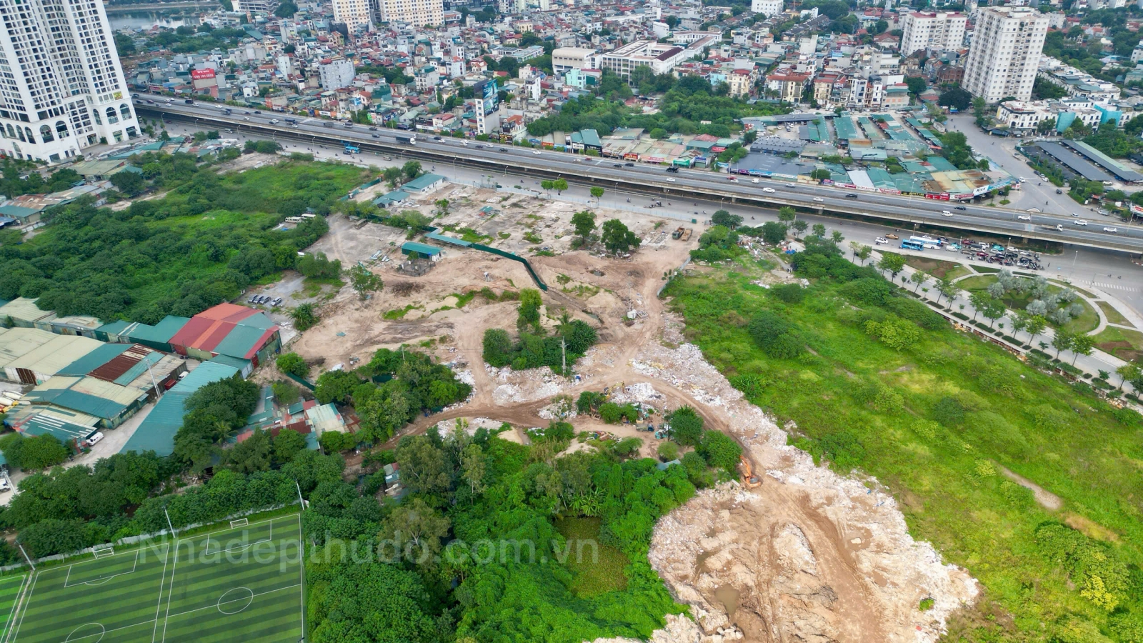 Tiến độ Nhà ở xã hội CT6B Kim Giang 300 Nguyễn Xiển