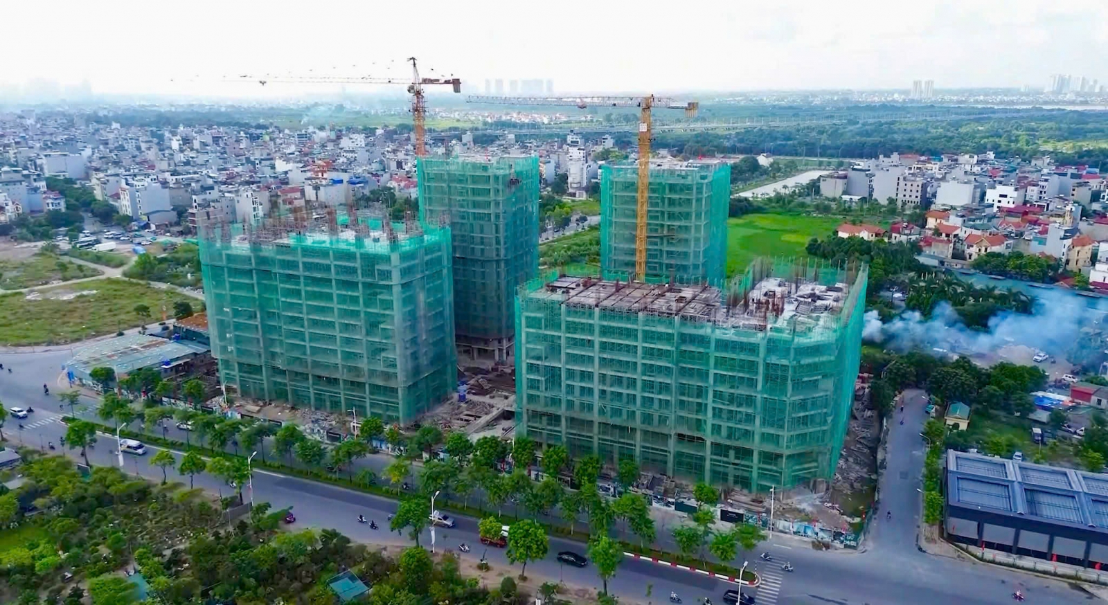 chung cư Platium Long Biên tiến độ