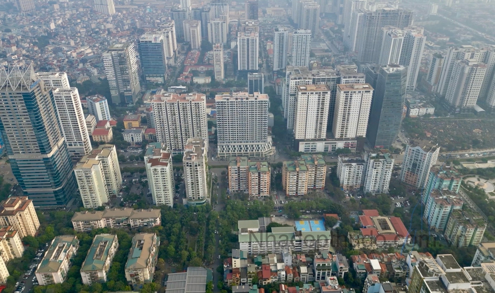 mức phí dịch vụ chung cư Hà Nội đắt nhất là 16.500 đồng/m2/tháng.