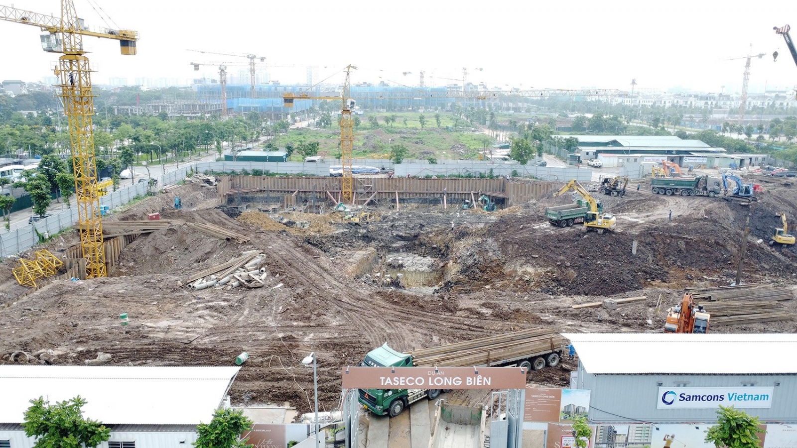 Tiến độ Taseco Long Biên - Long Biên Central
