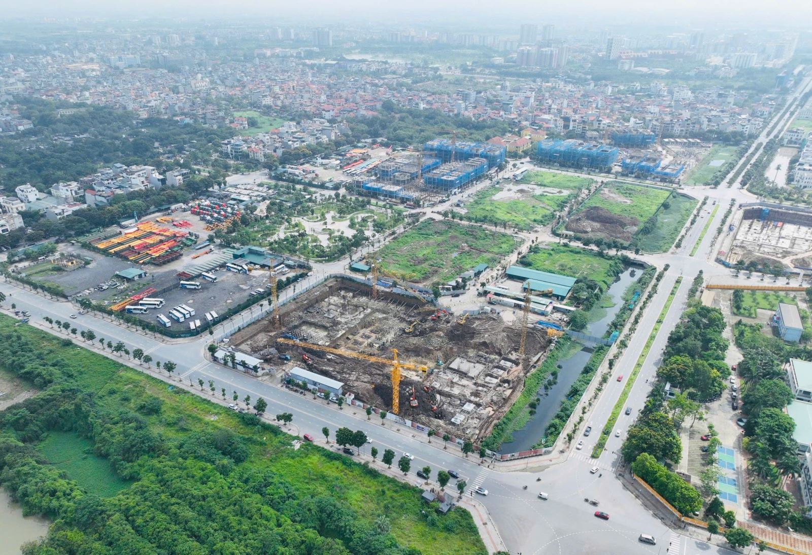 Tiến độ Taseco Long Biên tháng 7/2025