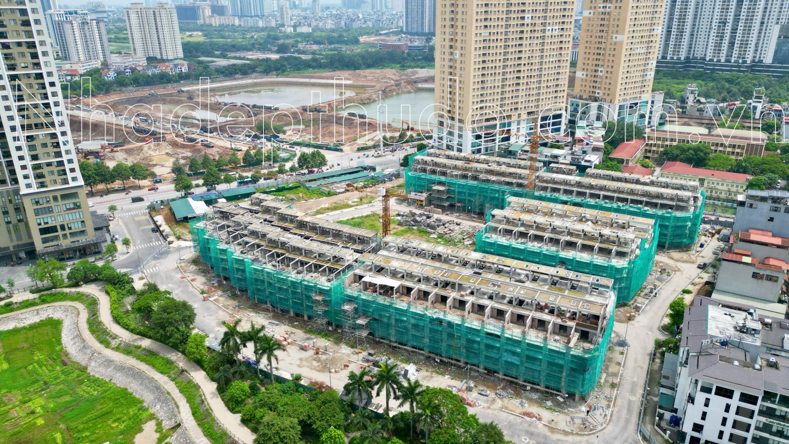 Tiến độ Taseco Trung Văn thi công phần thô quý 2/2026