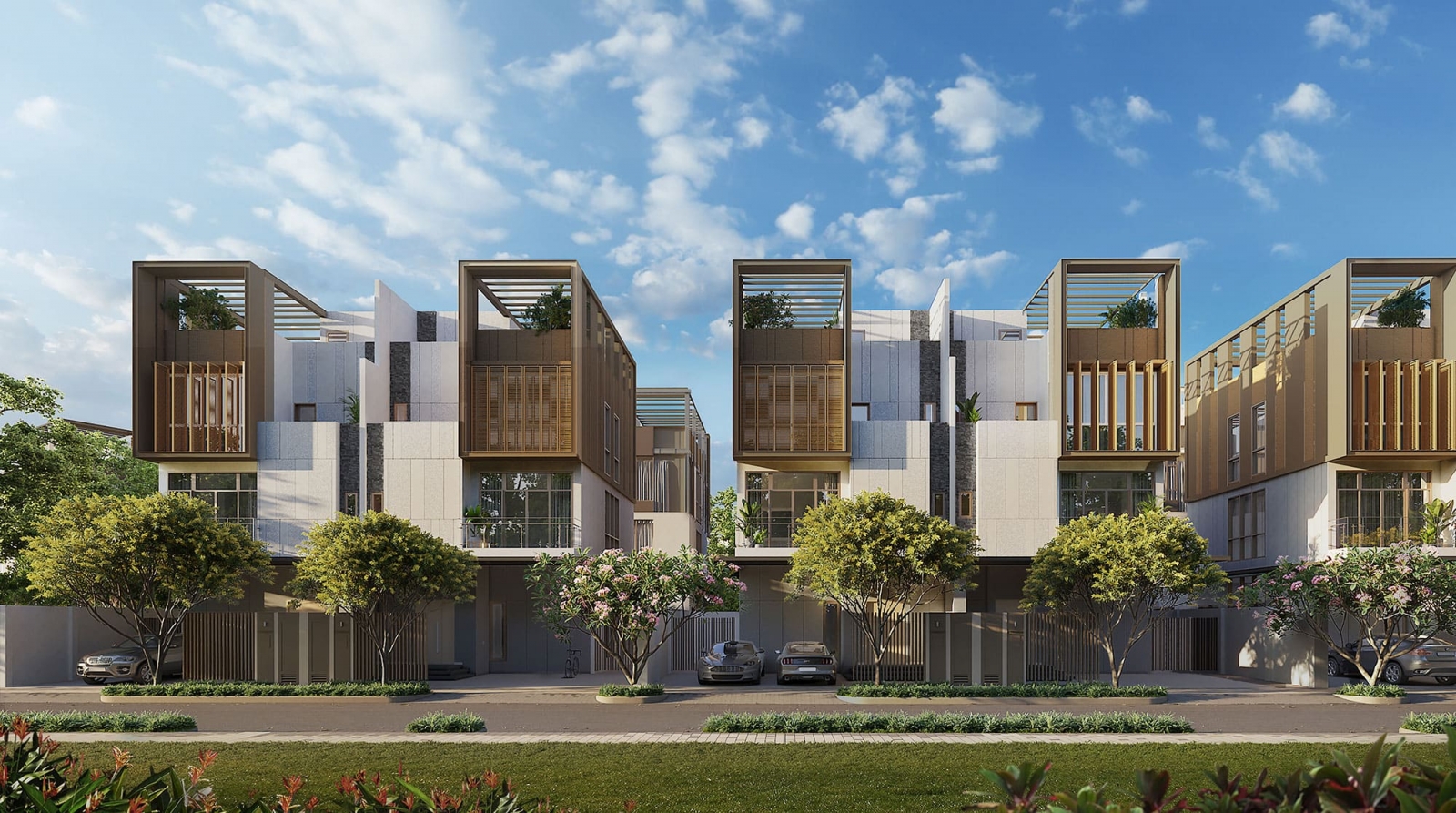 biệt thự song lập Dự án The Fulton Capitaland Hưng Yên.