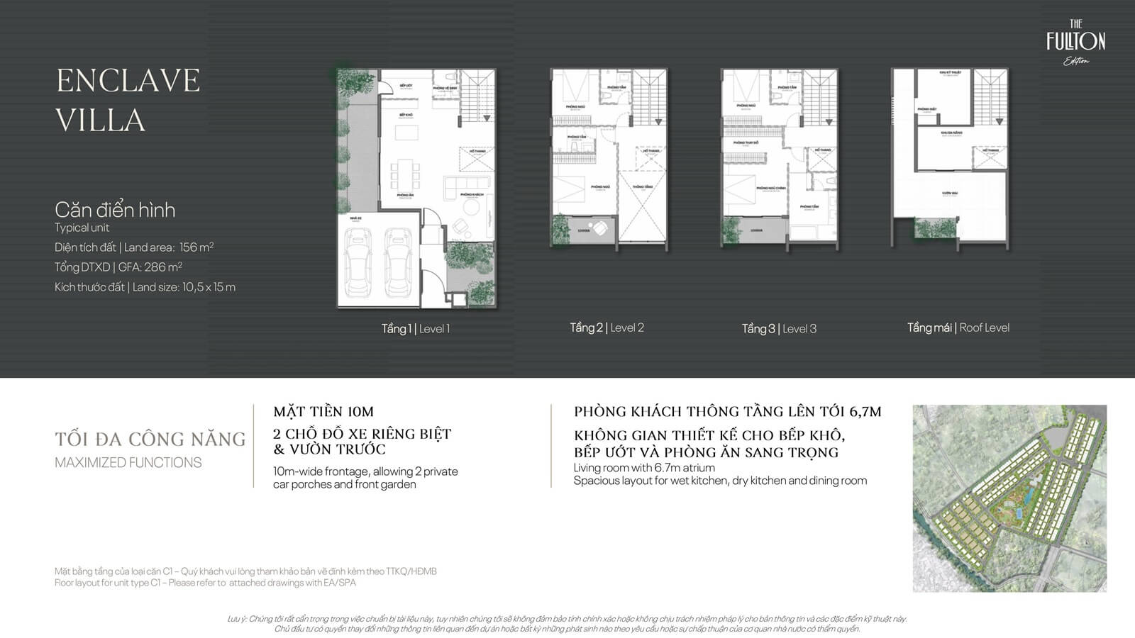 Biệt thự Enclave Villa The Fulton 