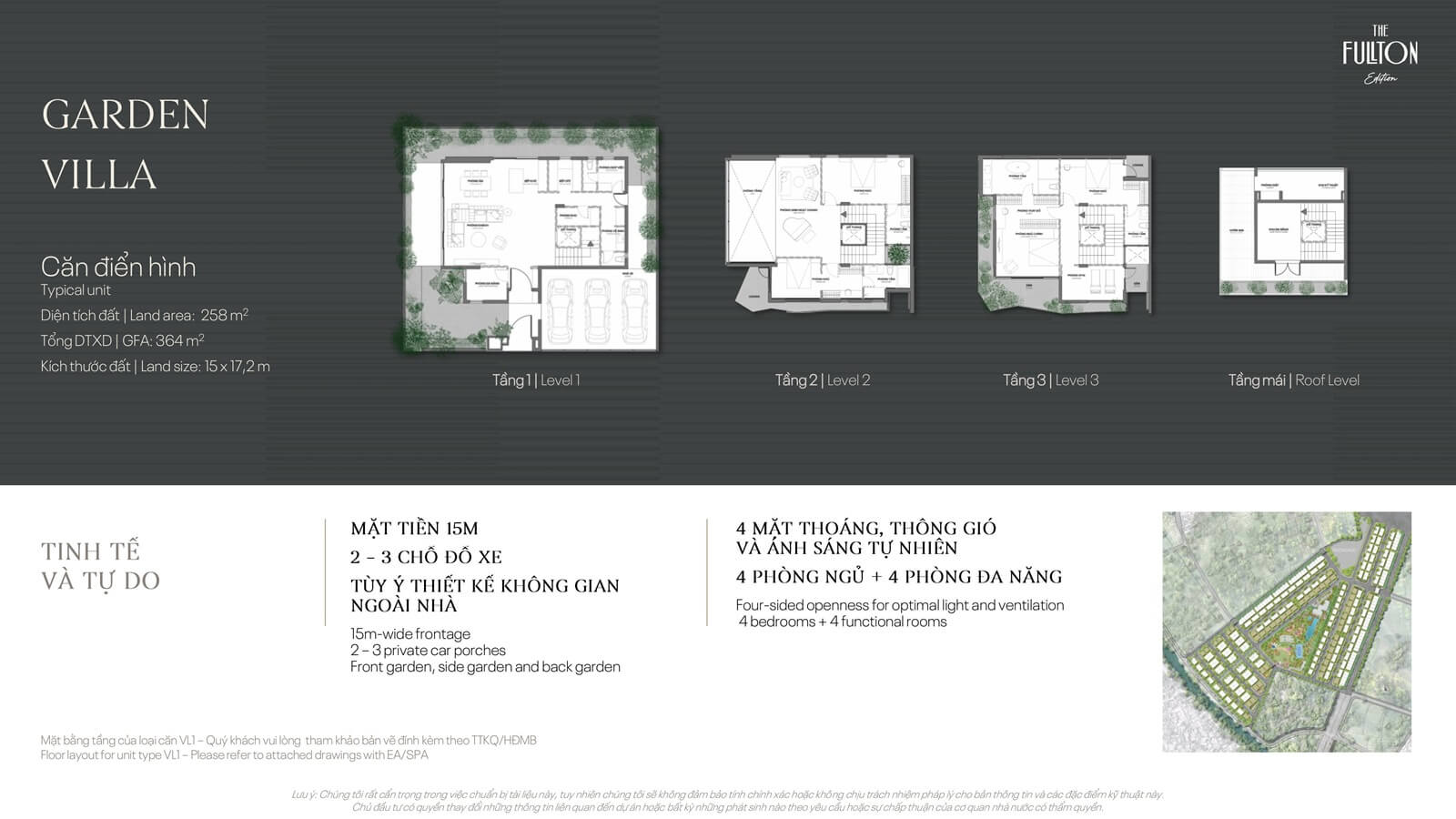 Biệt thự đơn lập The Fulton Capital