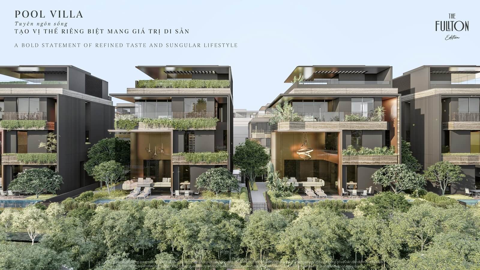 Biệt thự pool villa the fulton capitaland Hưng Yên