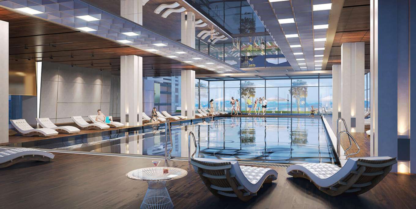 Bể bơi dự án The Zei Mỹ Đình 8 Lê Đức Thọ